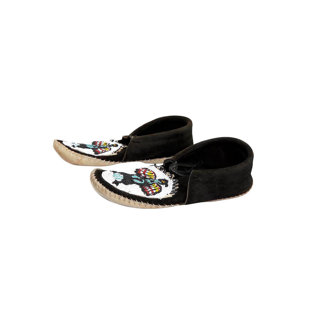 Embroidered moccasins best sale