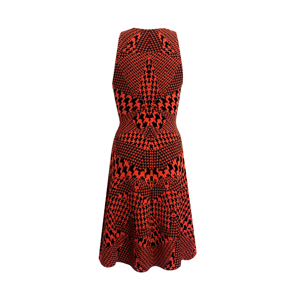 Alexander McQueen - Knitted Dogtooth Dress