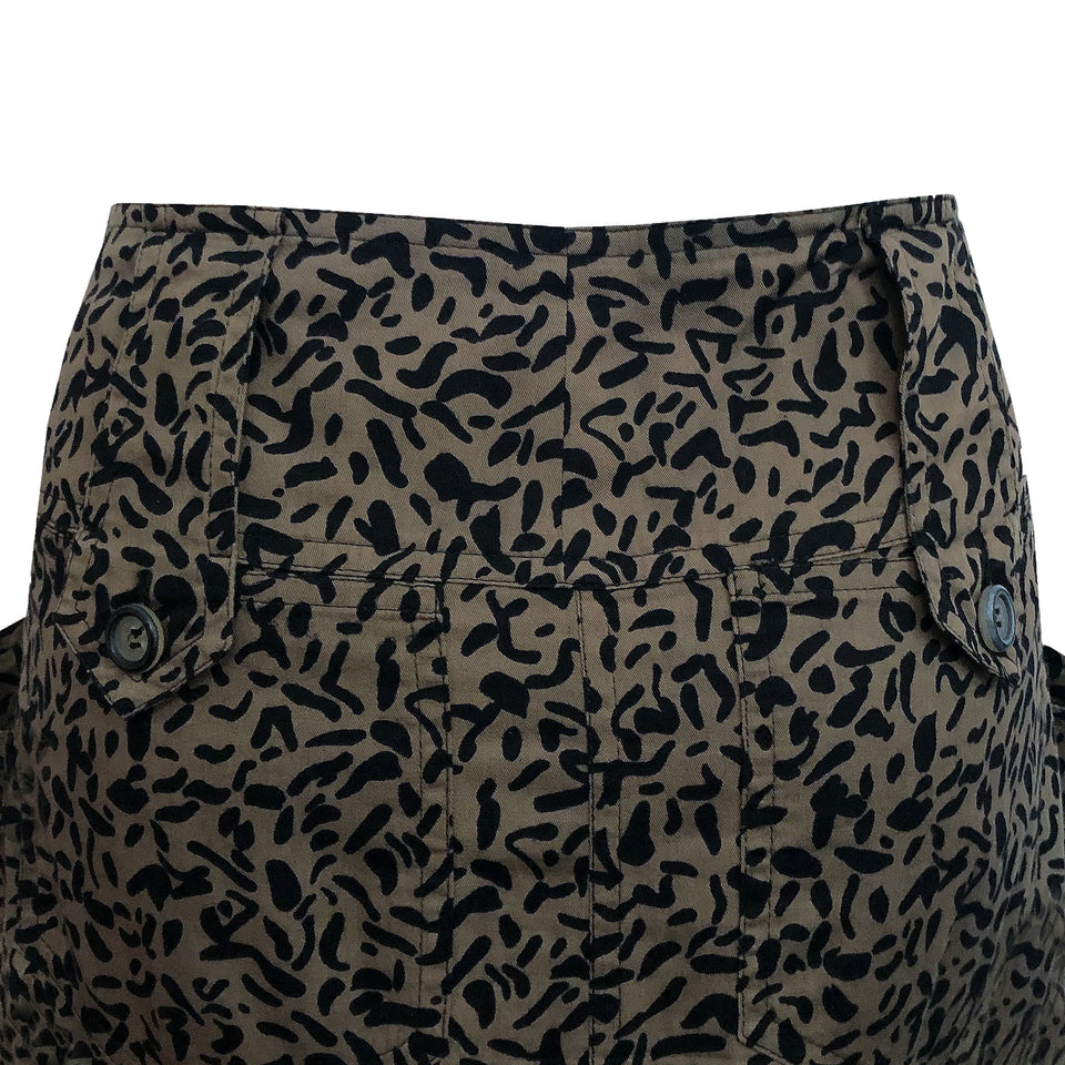 Krizia Leopard Maxi Skirt - c.1980