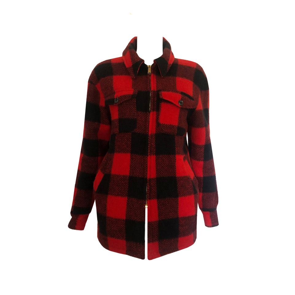 Plaid Mackinaw Jacket - c.1950