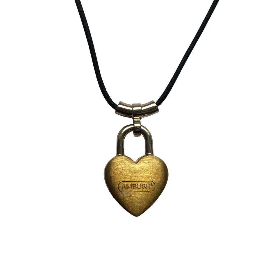 Ambush - Heart Padlock - Necklace