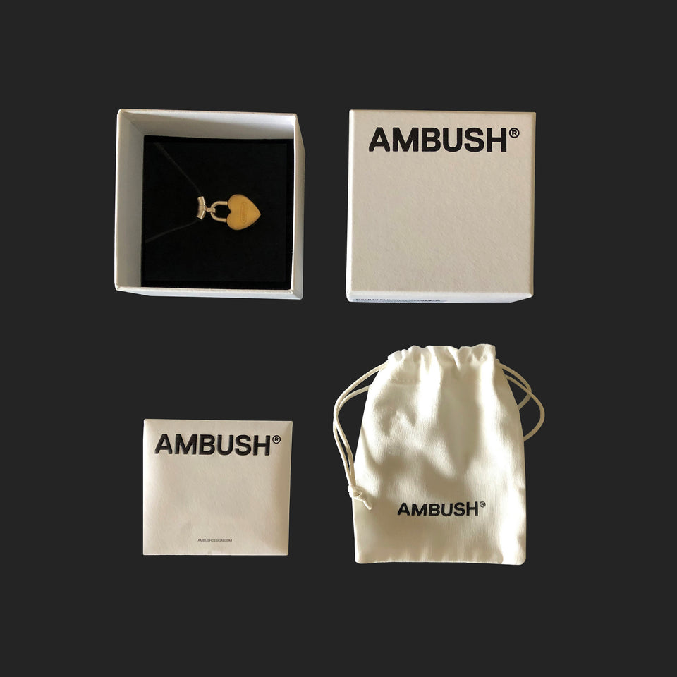 Ambush - Heart Padlock - Necklace